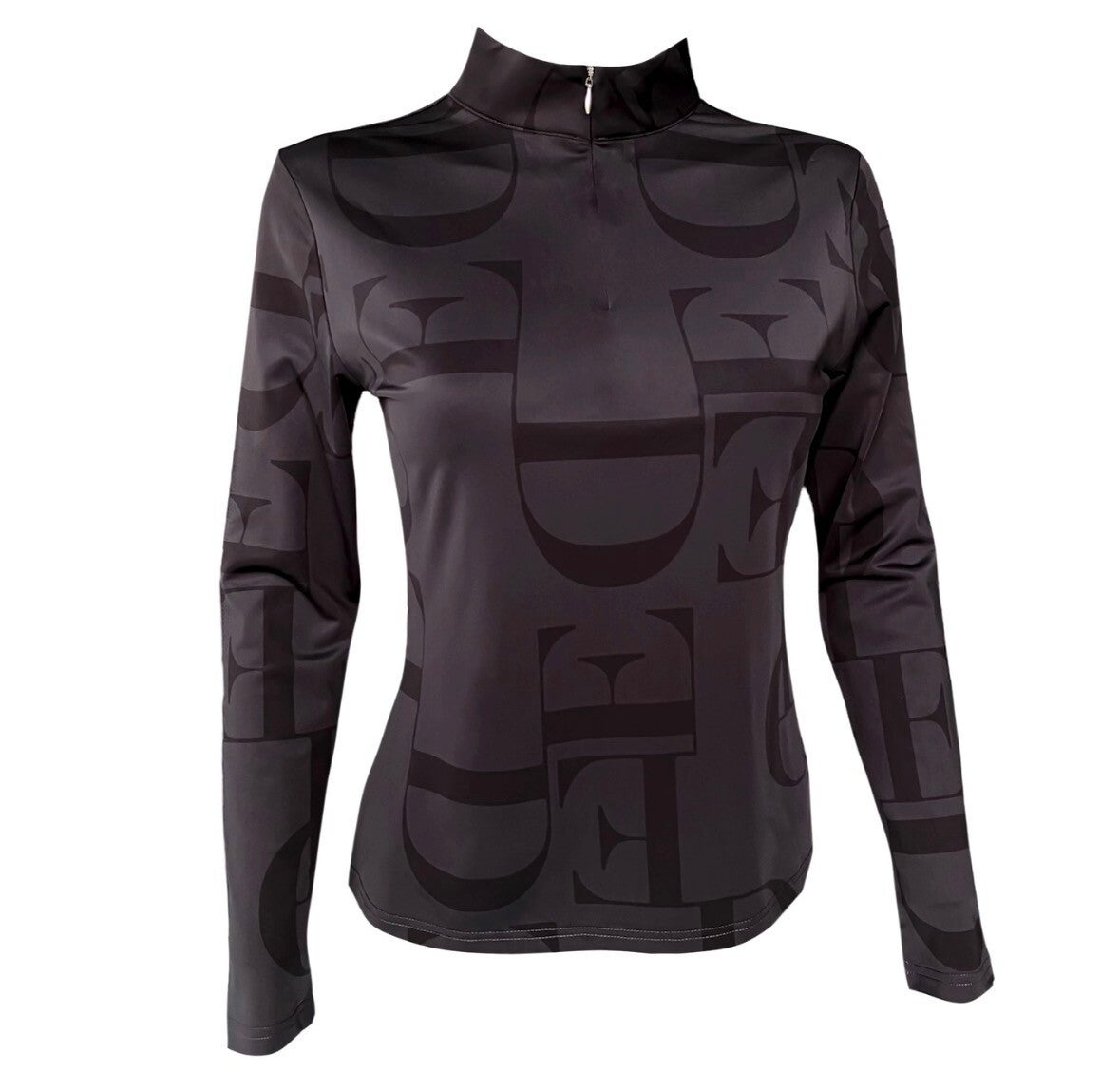 Estrelle Air Breeze shirt in carbon grijs