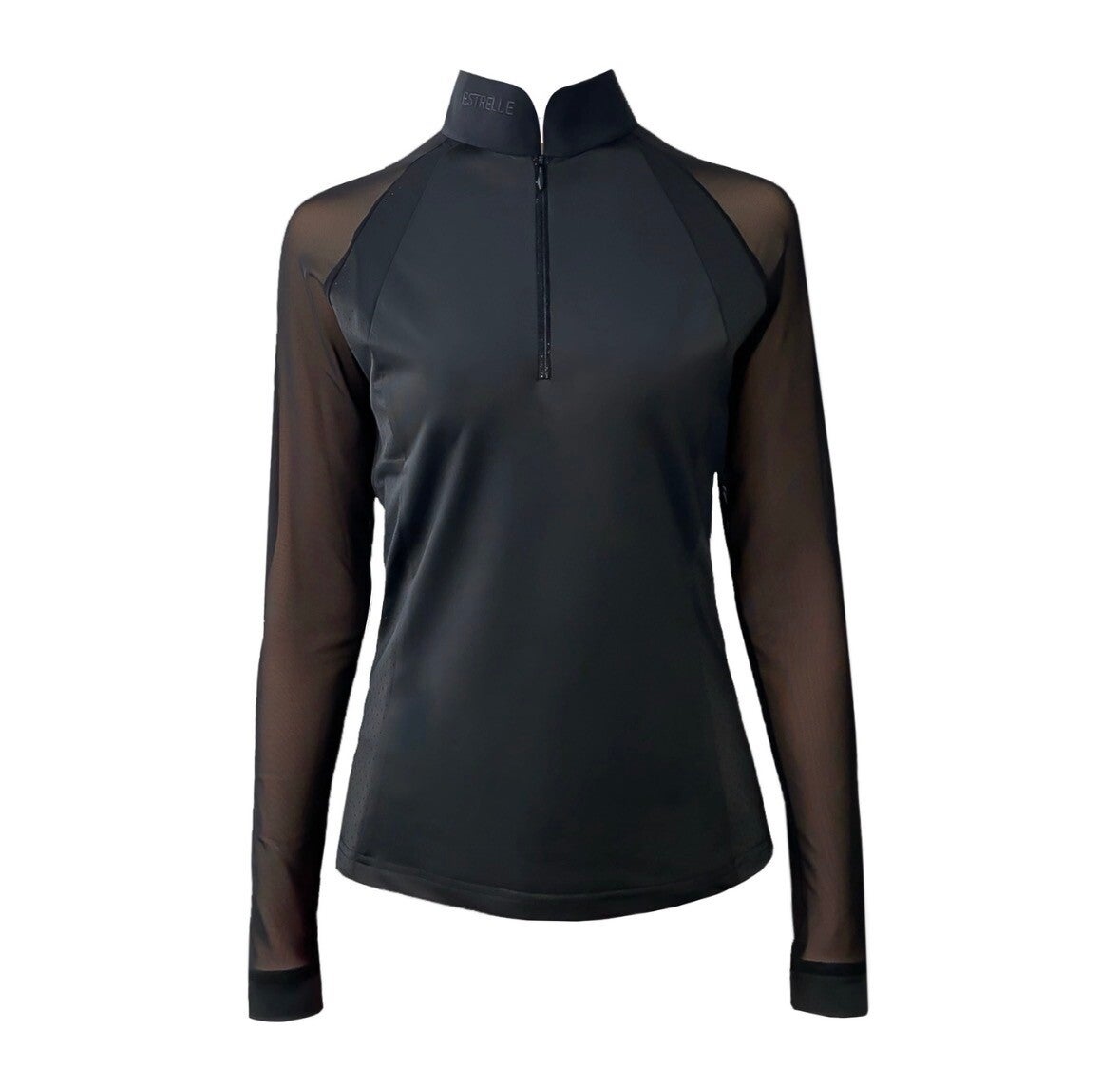 Estrelle Grace rijshirt met mesh inzetstukken