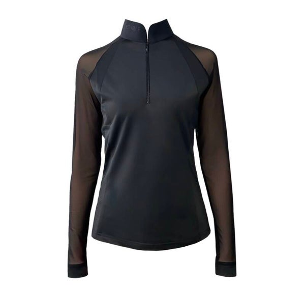 Estrelle Grace rijshirt met mesh inzetstukken