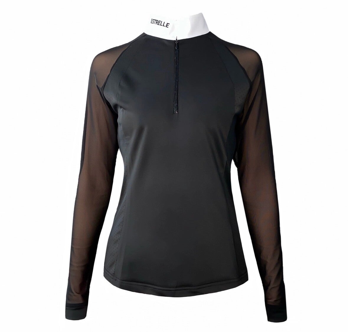 Estrelle Grace wedstrijdshirt met inzetstukken van mesh