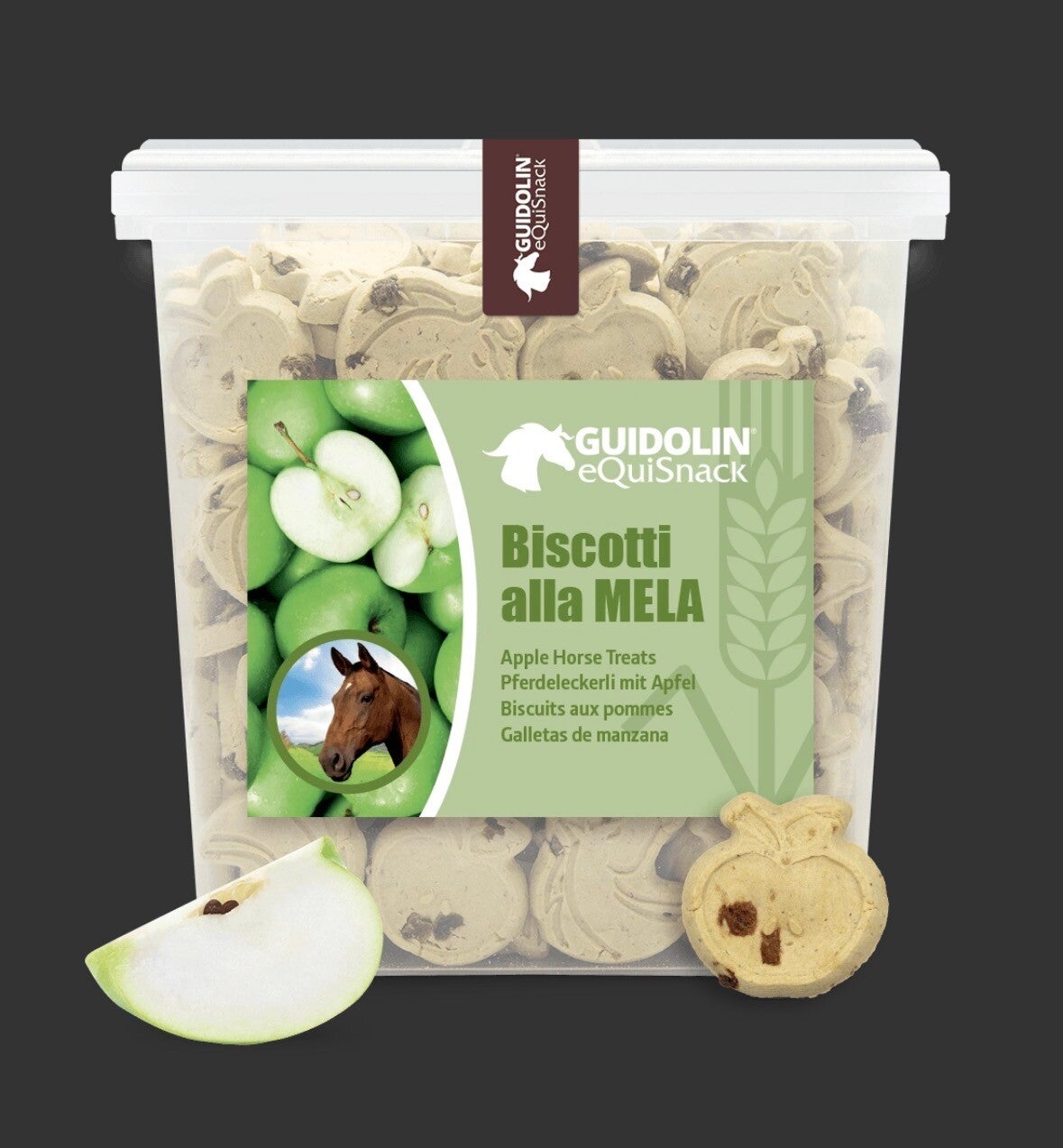 Natuurlijke paardensnacks met appel | Made in Italy