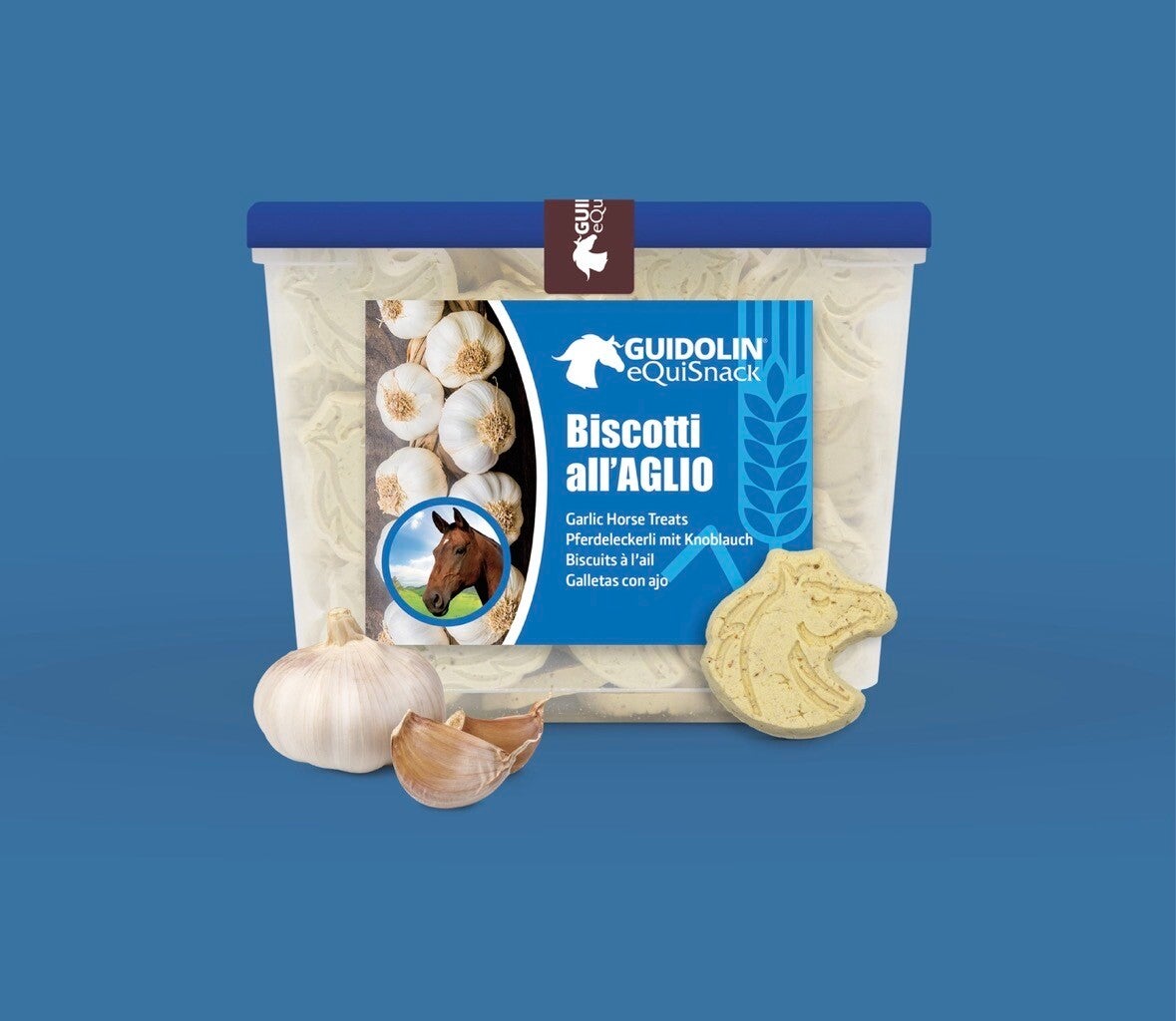 Knoflookkoekjes voor paarden 2,5 kg | Natuurlijke ingrediënten
