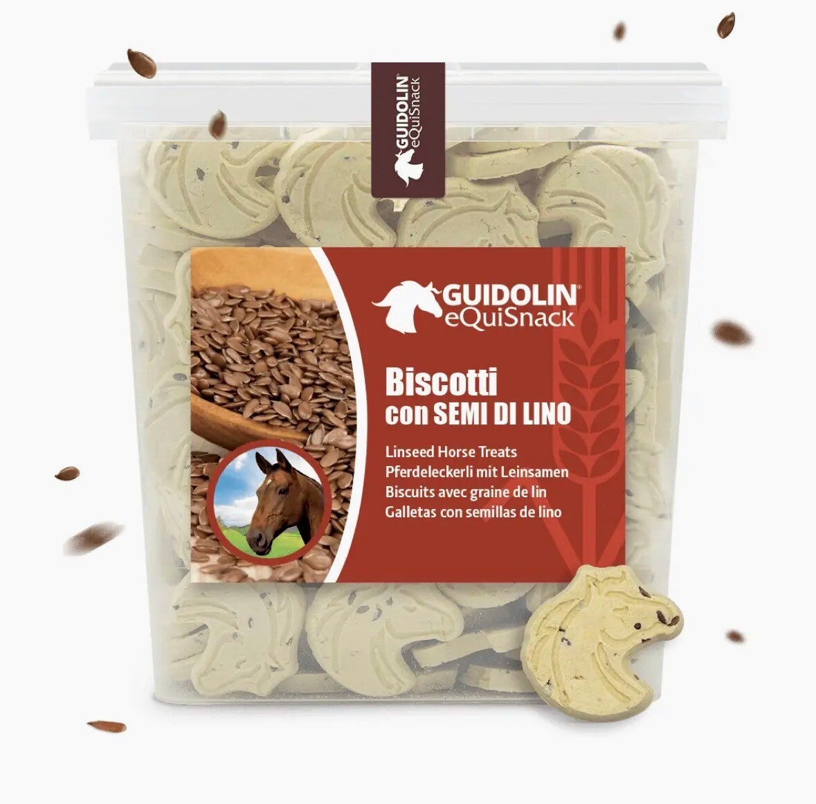 EQUISNACK - Paardenkoekjes met lijnzaad