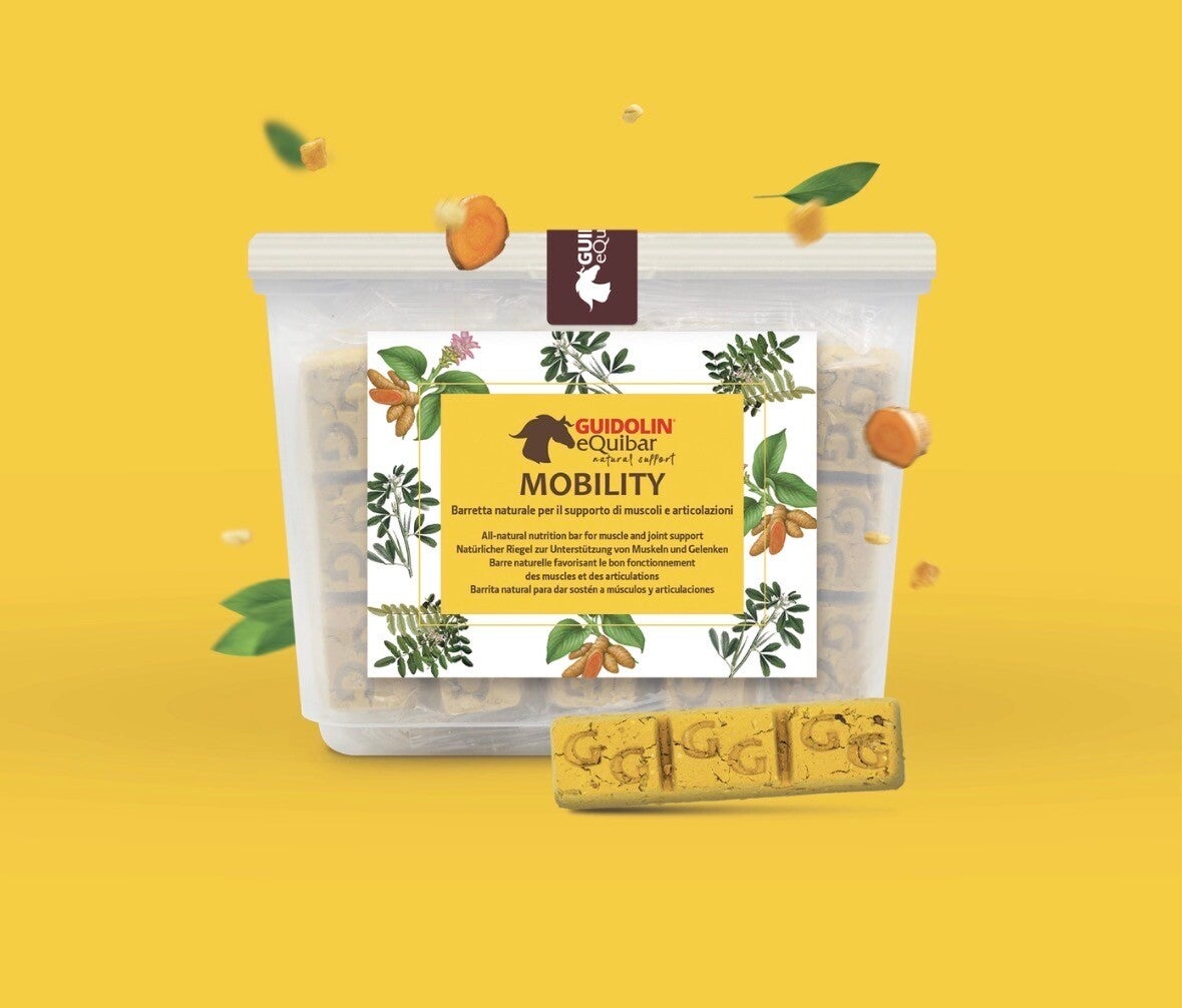 Equibar Mobility - Natuurlijke snack ter ondersteuning van de spieren en gewrichten van paarden 2,5