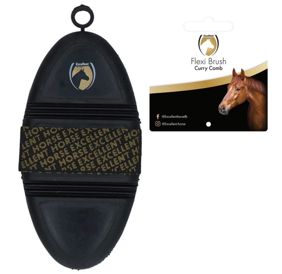 Excellent Horse Flexi Brush Curry Comb