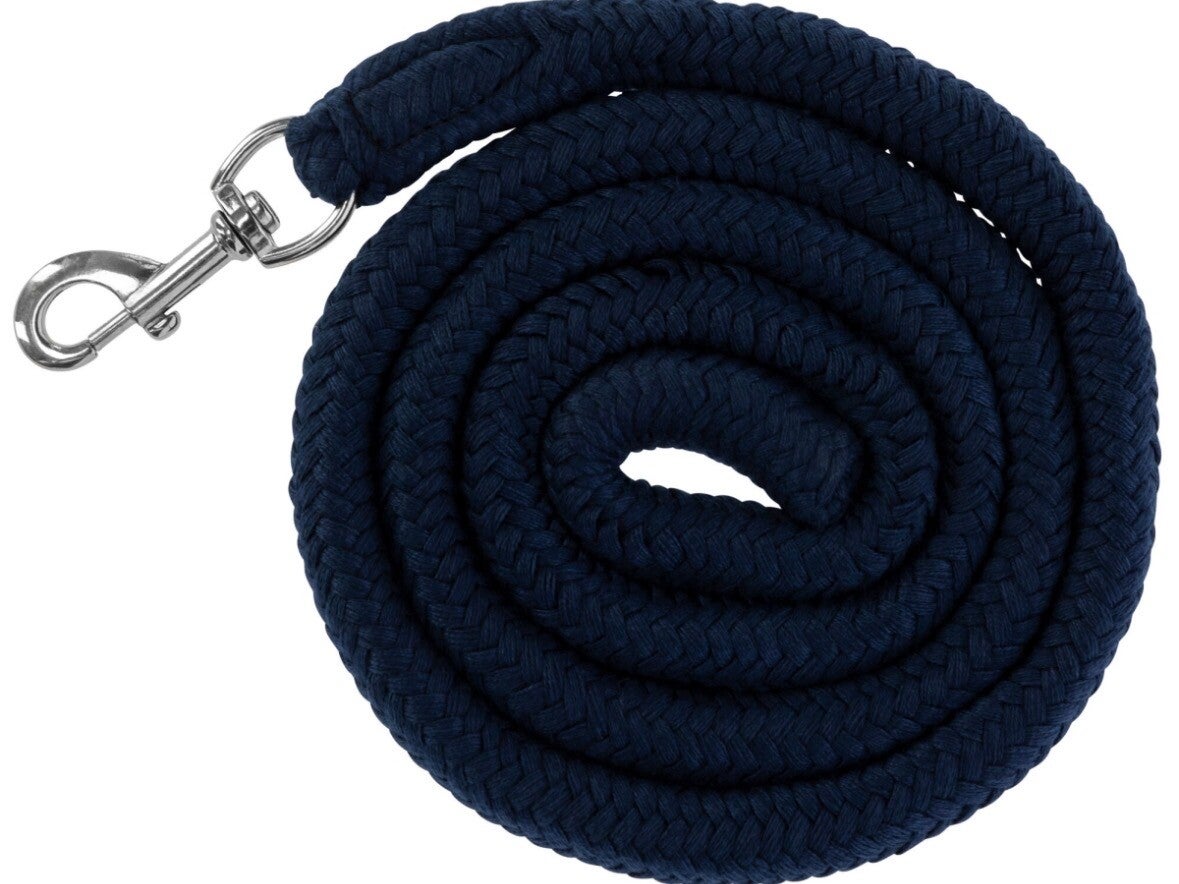 Halstertouw donkerblauw 2meter