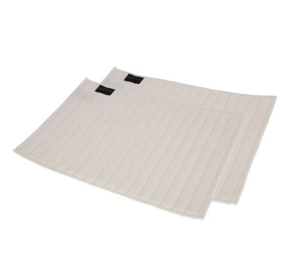 Covalliero Bandage-onderlegger paar, voor voorbeen 45x29 cm wit