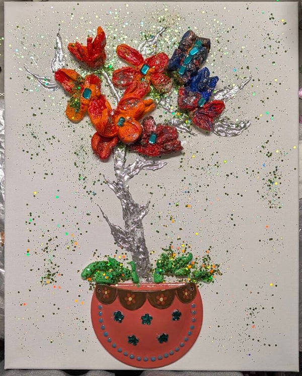flowers created by hand great gift