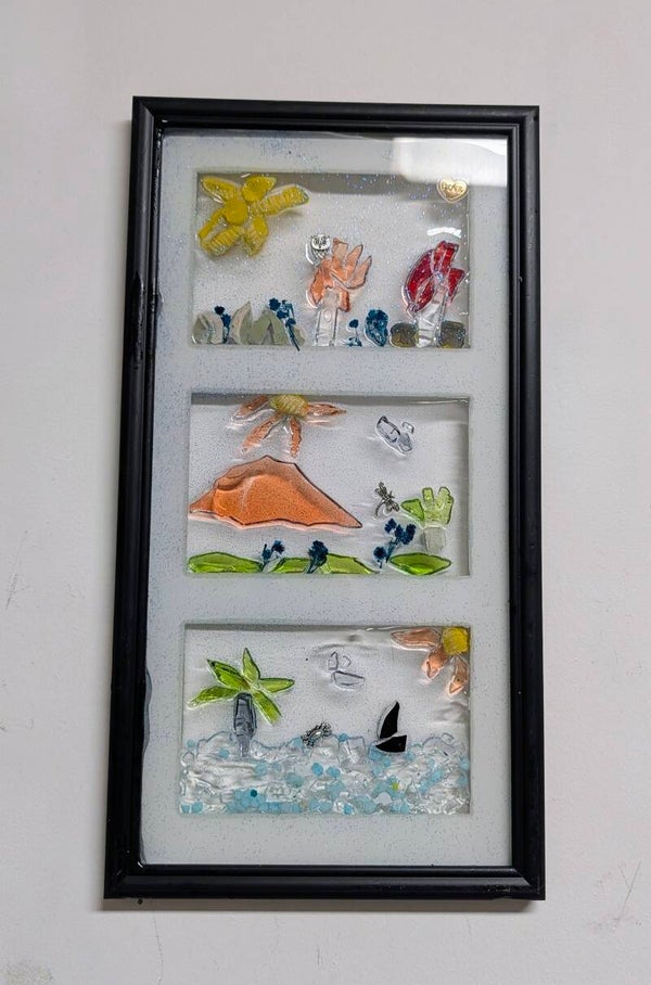 Resin Glass Art – Home Decor Wall Piece