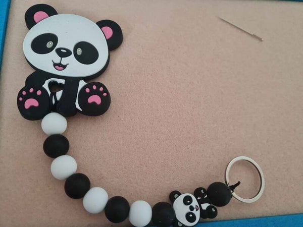 Porte-clé / anneaux de dentition Panda – Spécial Little AB & ABDL