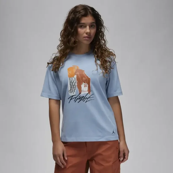 Nike Jordan Jordan Womens Short Sleeve Collage Graphic T-Shirt