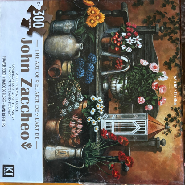 Flower Bench Puzzle