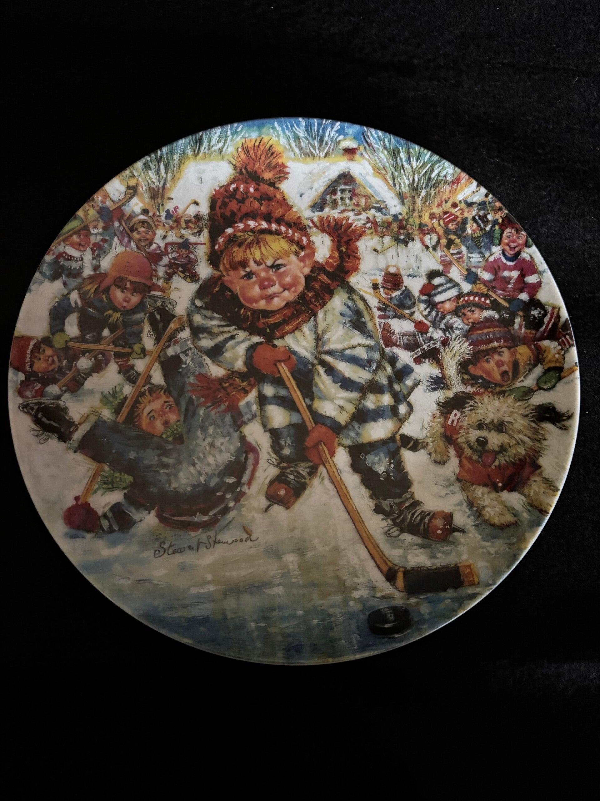 Collectors Plate: The Breakaway