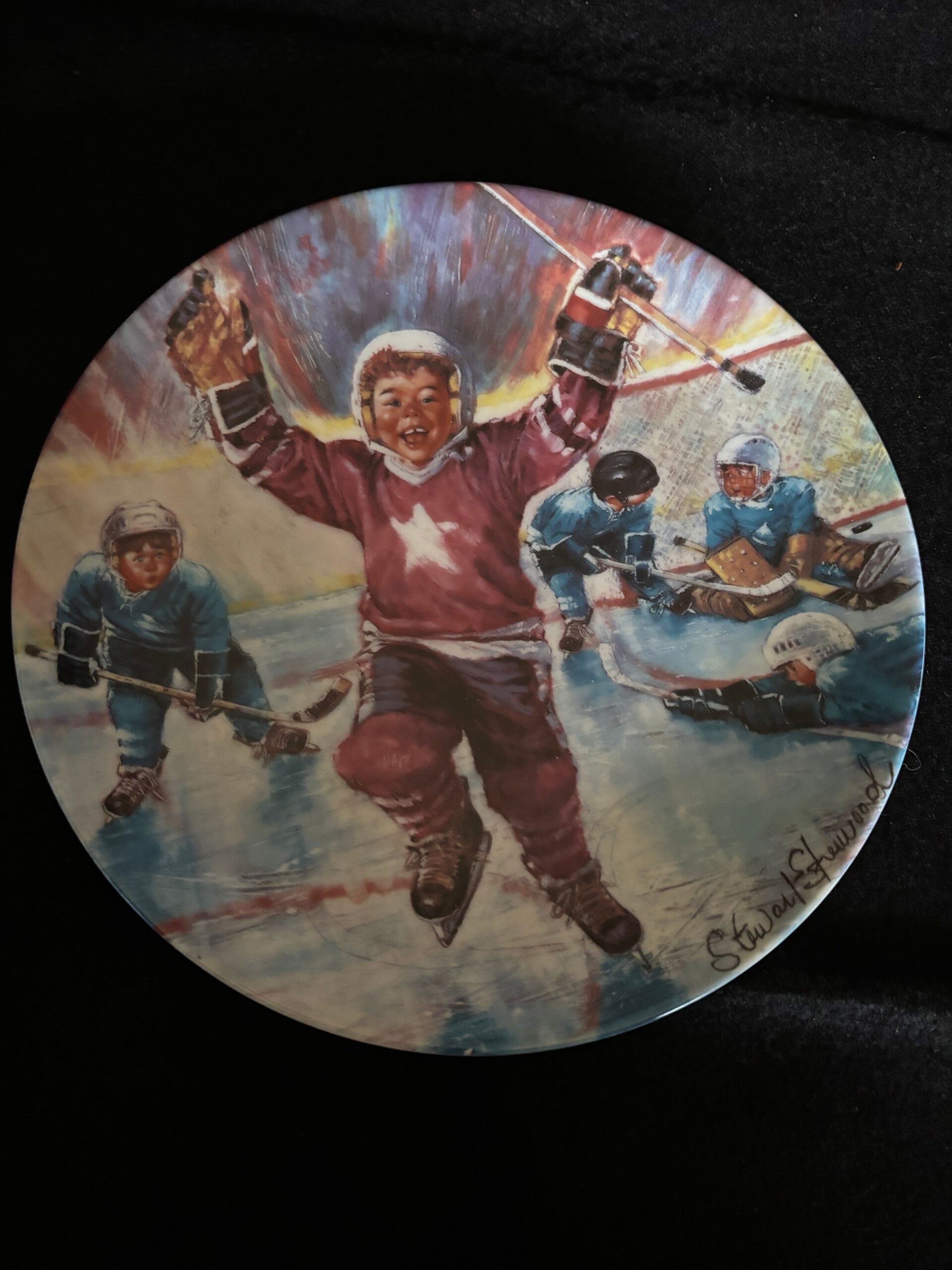 Collectors Plate: He Shoots He Scores