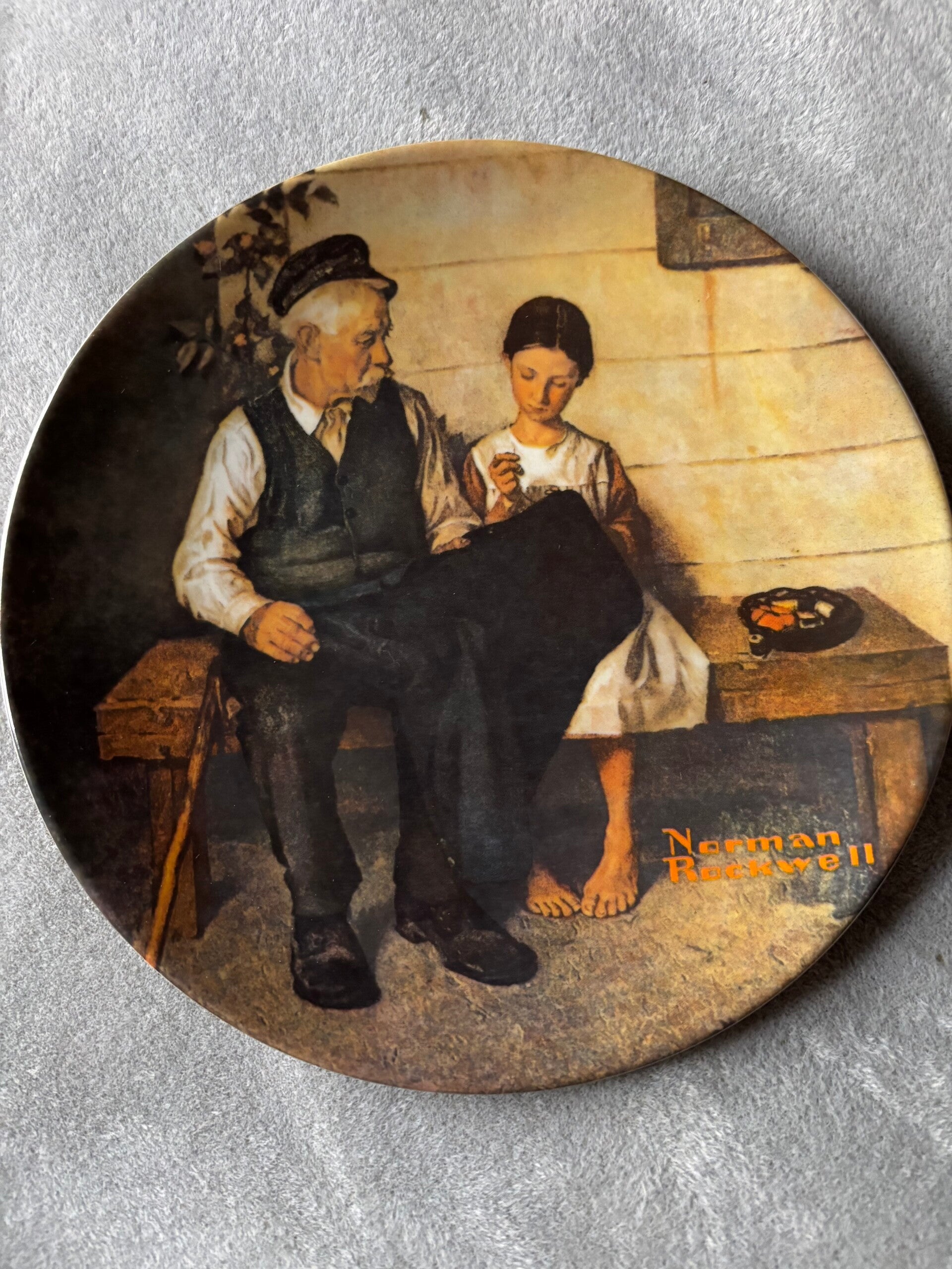 Norman Rockwell-The Lighthouse Daughters Keeper