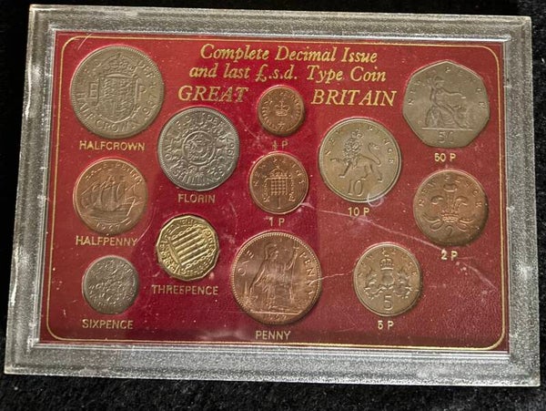 Britain Commemorative Coin Set