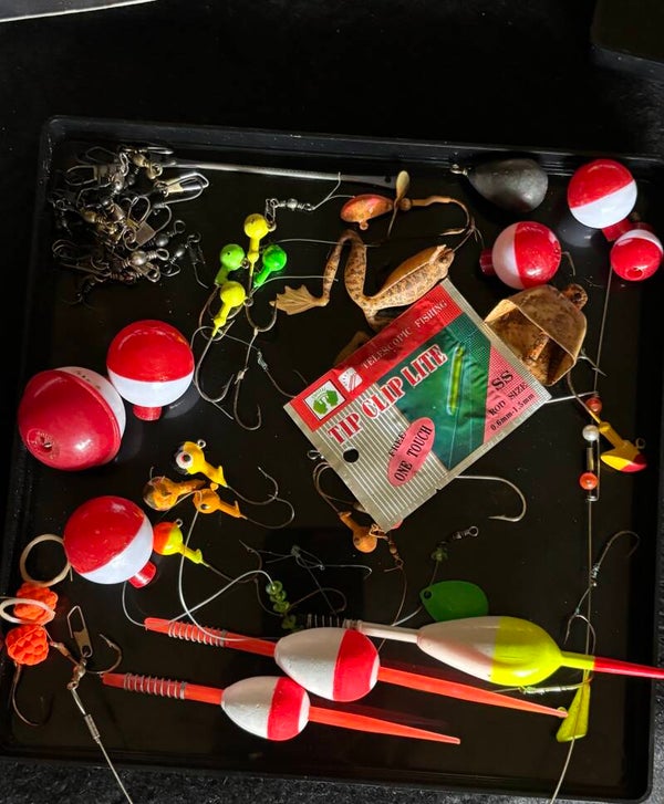 Box Lot Fishing Items