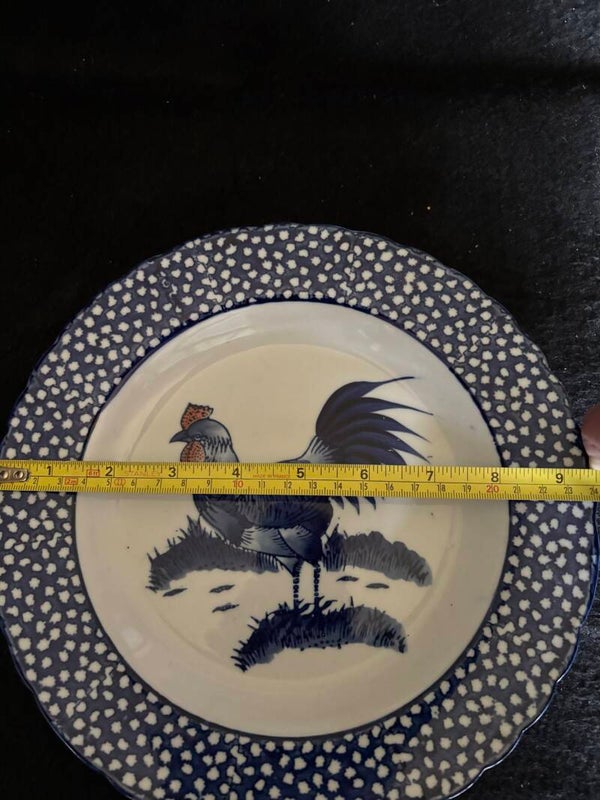 Vintage Rooster Plate