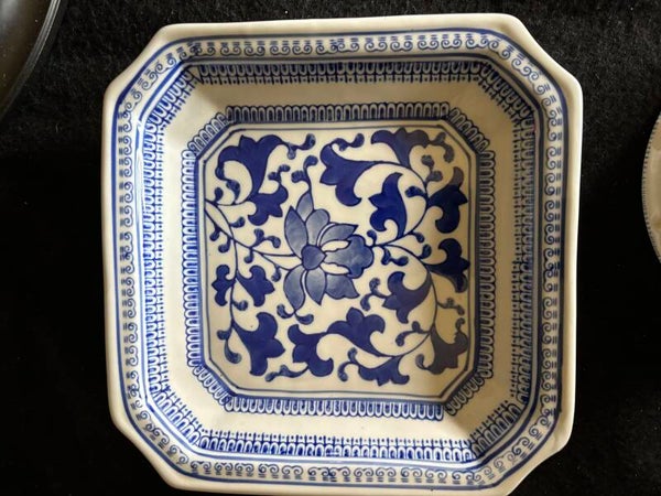 Blue White Ceramic Tray