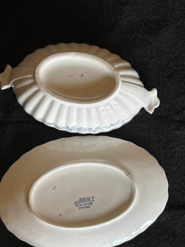 1880's: 3 Pc Gravy Set: Brisbane
