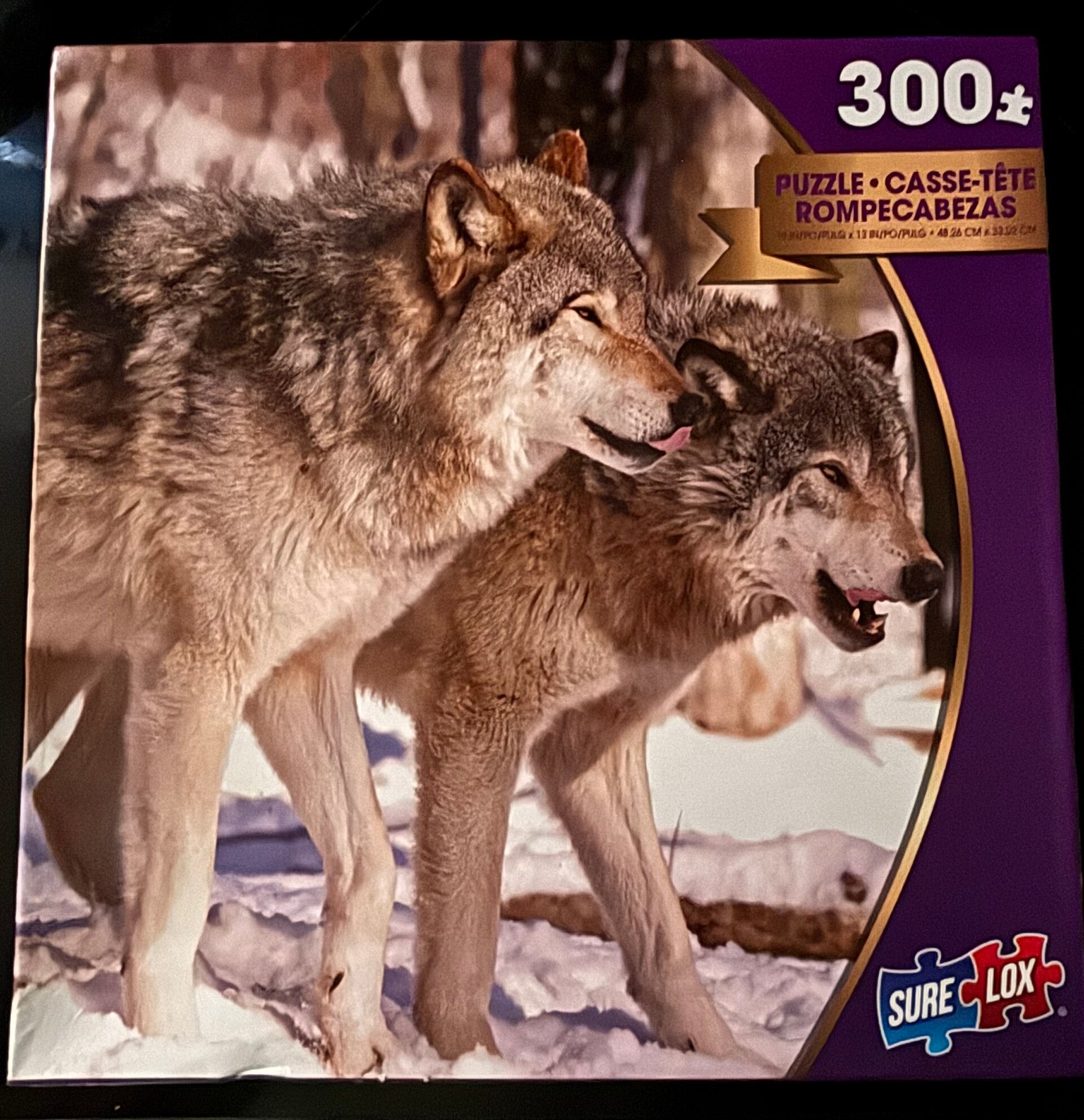 300 Pc Wolf Puzzle