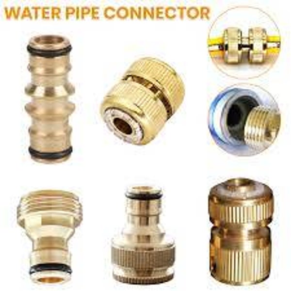 NETA 12mm Brass Garden Fittings