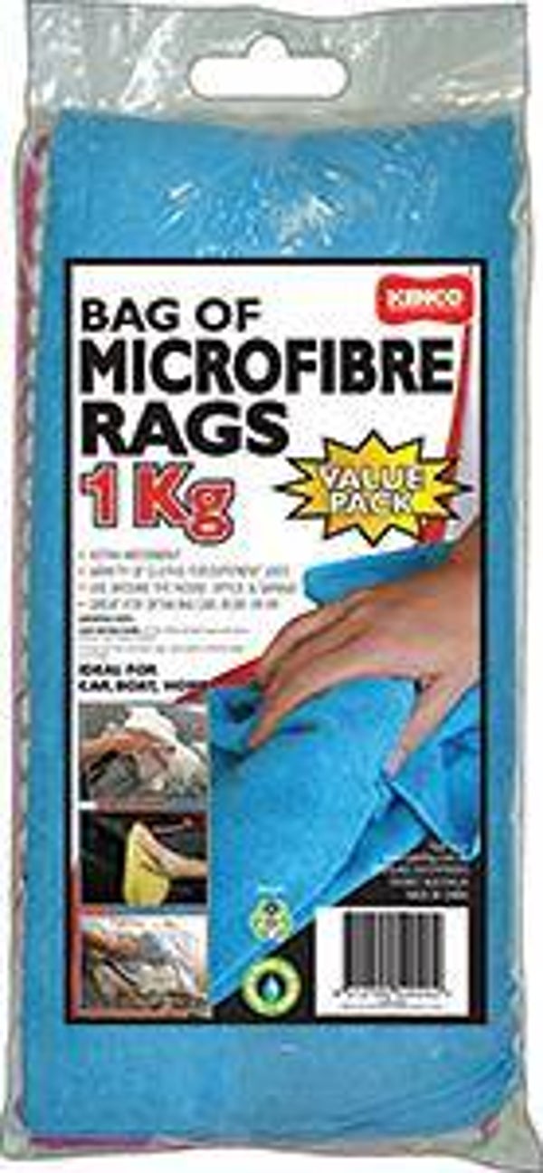 Kenco Microfibre Rags 1Kg Bag