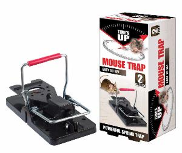 Mouse Trap Vertical Spring 2pk Times Up
