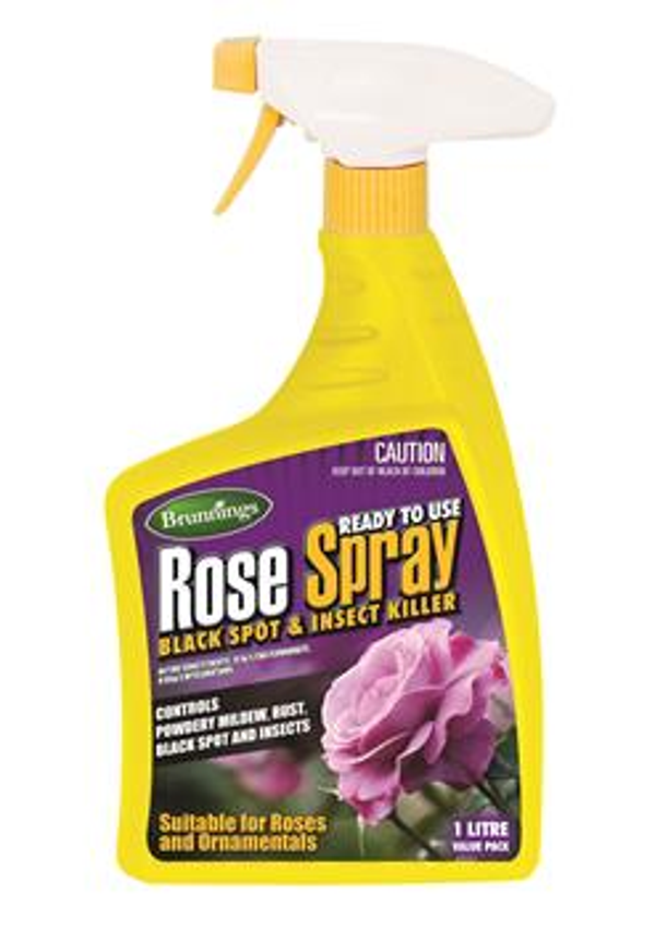 Brunning's Rose Spray Rtu 1 Litre