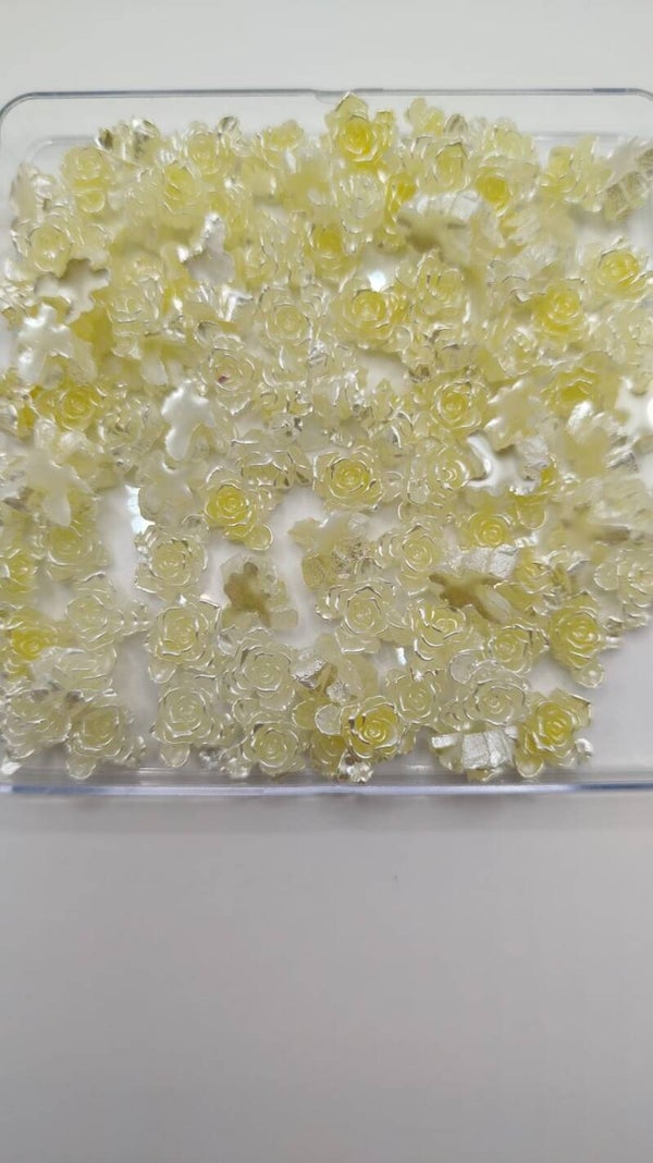 #13 soft flowers gelb 30g