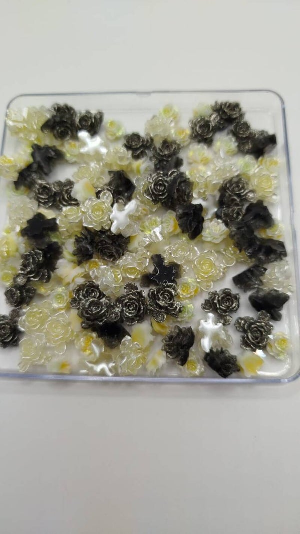 #15 sot flowers mix gelb schwarz 30g