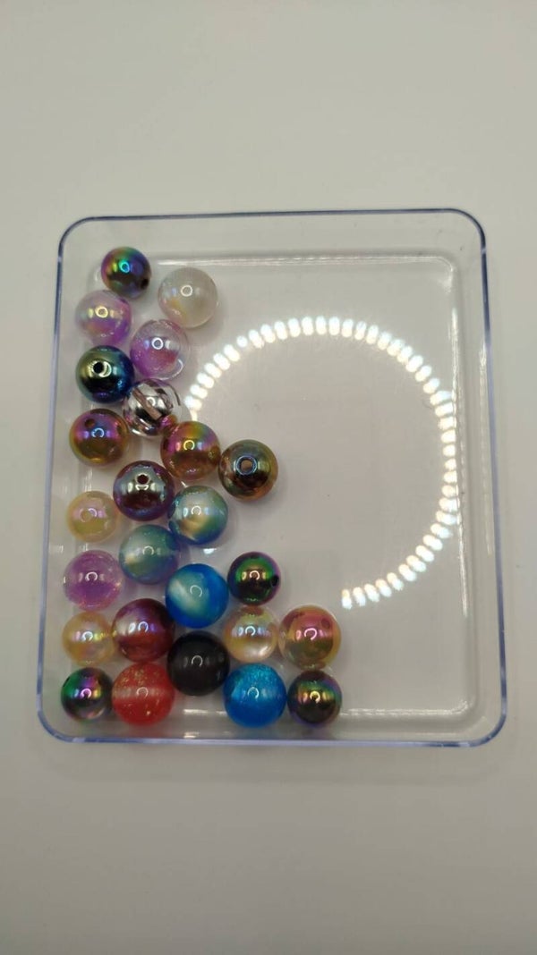 27# Perlen mix 14-16mm 25 Stück