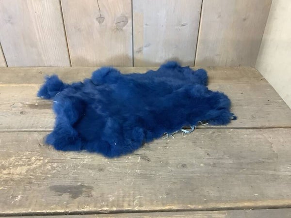 Vachtje blauw
