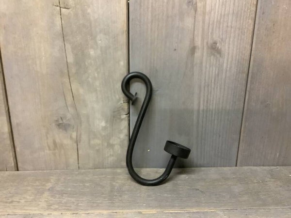 Theelicht haak zwart