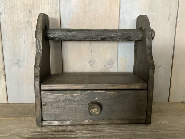 Keukenrol houder met lade