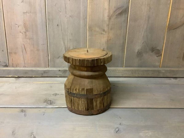 Kandelaar hout massief