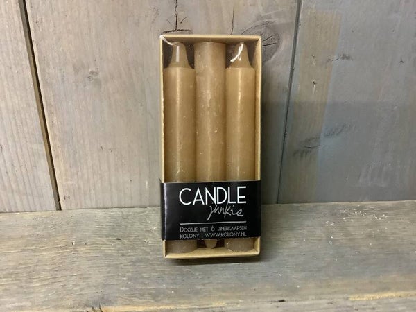Kaarsen camel 6 stuks