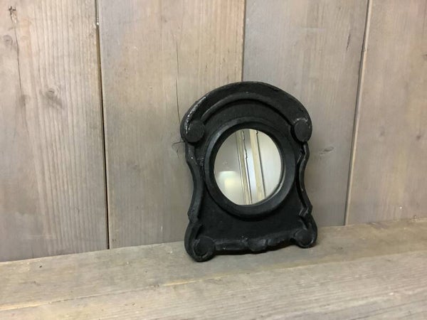 Houten spiegel zwart