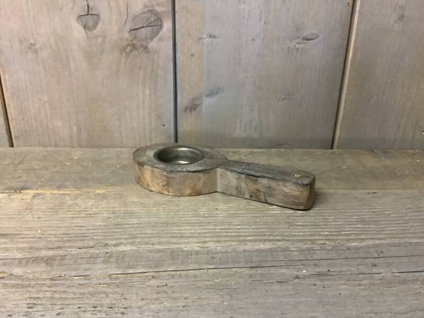 Theelichthouder ovaal