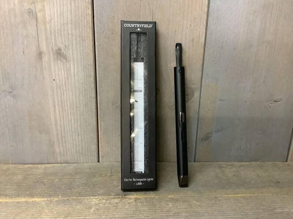 USB oplaadbare aansteker zwart