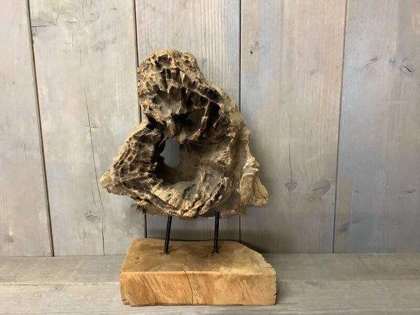 Houten ornament zwaar