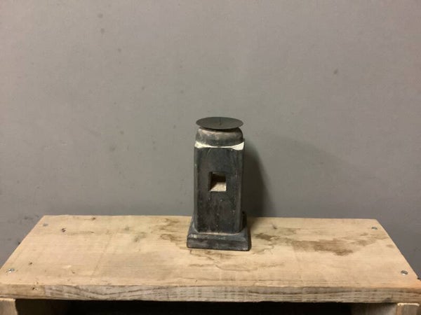 Houten kandelaar zwart