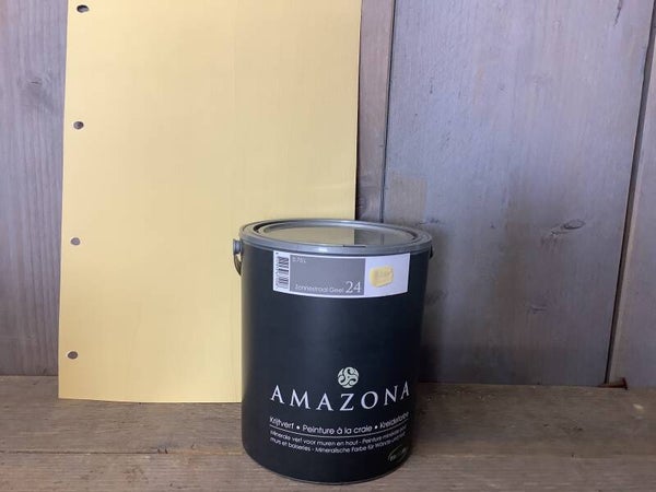 Amazona krijtverf Zonnestraal Geel 24