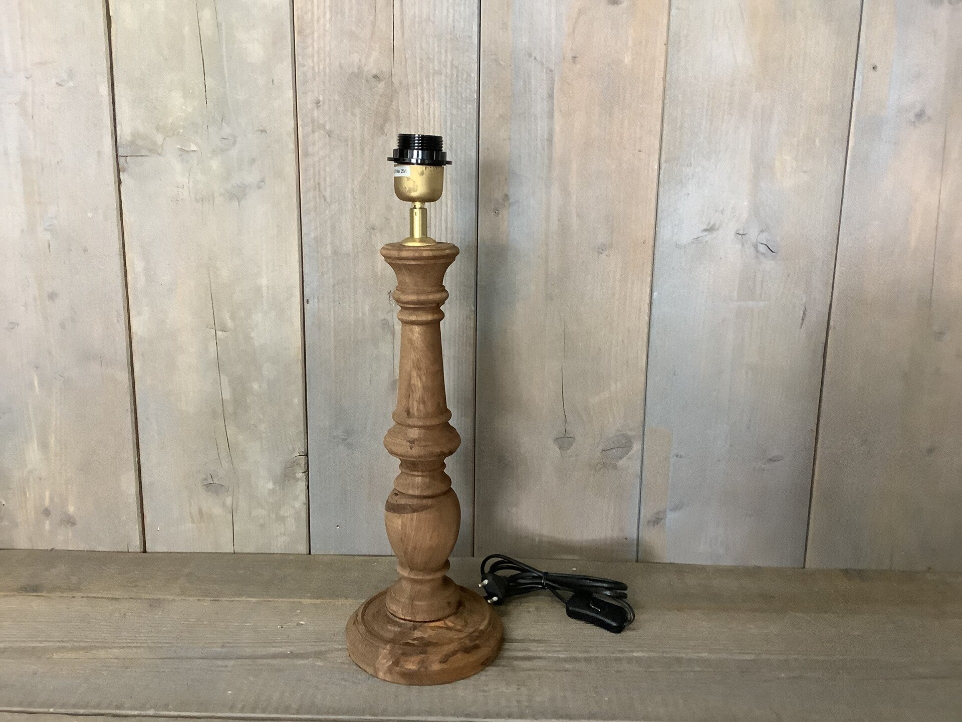 Tafellamp hout