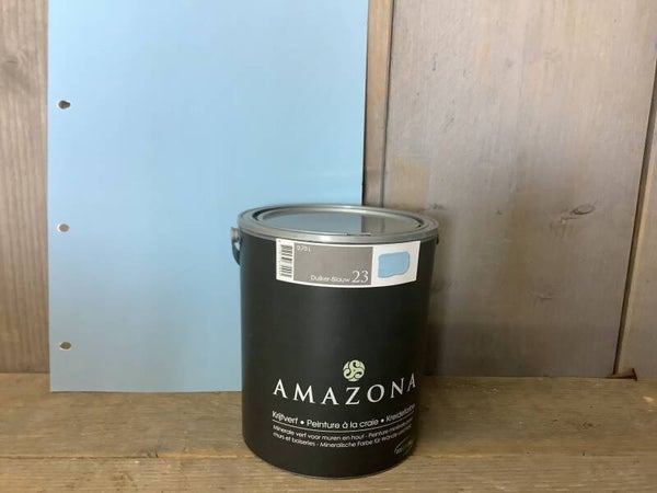 Amazona krijtverf Duiker-blauw 23