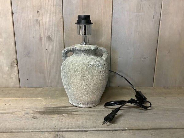Kruiklamp grijs