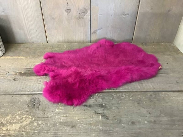 Vachtje roze/paars