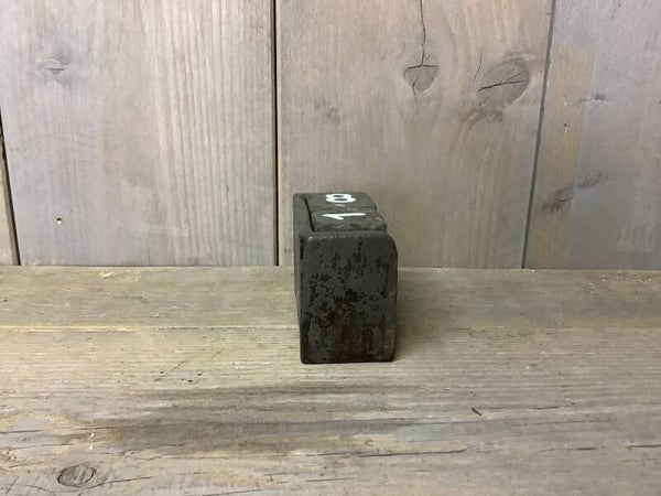 Houten kalender klein