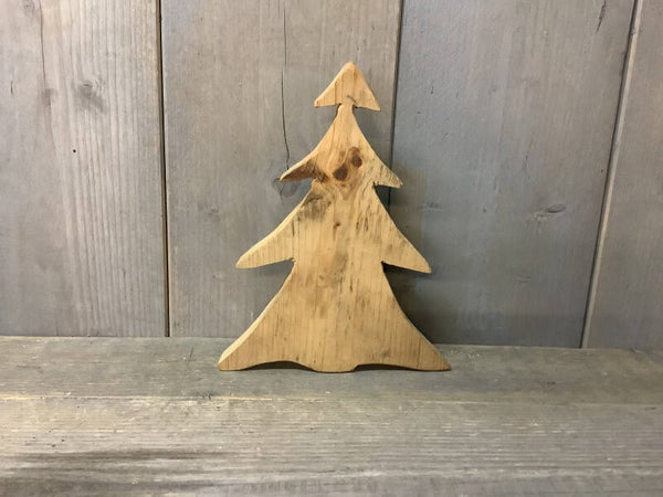 Houten kerstboom