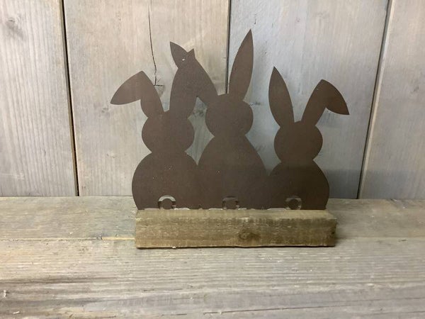 3 konijntjes roest